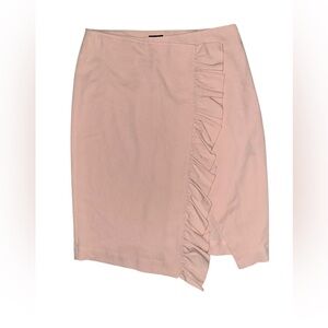 Worthington Pink Ruffle Skirt Size 12P